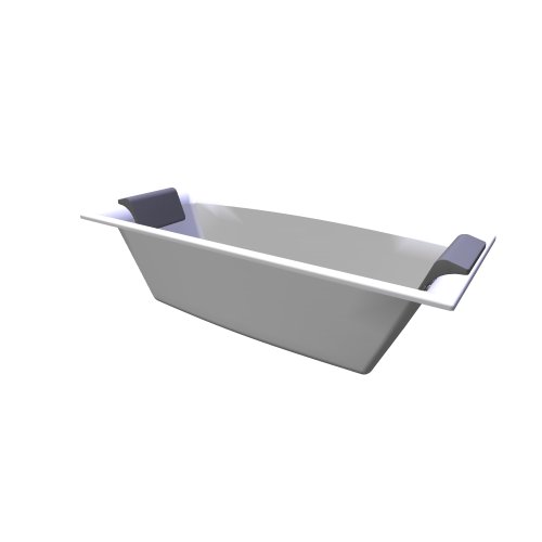 Riho / Badewannen / Br0200500k00132 still square 170x75 headrest and leds both sides - (1700x750x546)