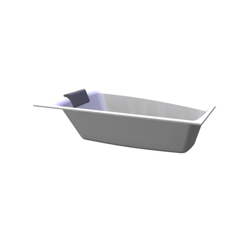 Riho / Badewannen / Br0300500k00130 still smart right 170x110 headrest and leds - (1700x1097x543)