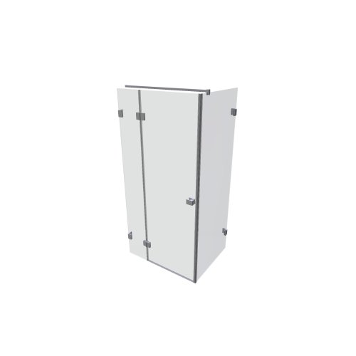 Riho / SCANDIC Duschwände / GX0007201 M203L 100x80 - (978x794x2028)