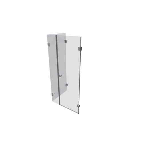 Riho / SCANDIC Duschwände / GX0802702 M204R 100x80 - (977x793x2002)