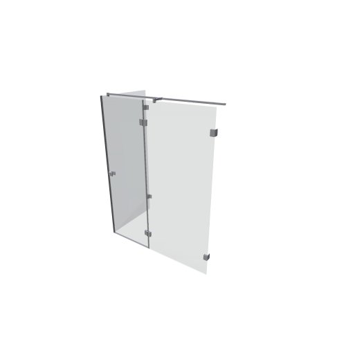 Riho / SCANDIC Duschwände / GX0902602 M203R 160x90 - (1608x894x2028)