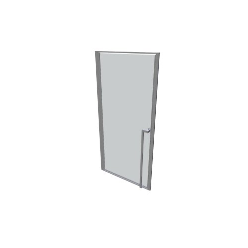 Riho / Sprchové zástěny LUCID / GD110B000 LUCID GD101 100 - (978x111x2000)
