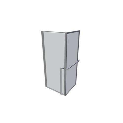 Riho / Sprchové zástěny LUCID / GD209B080 LUCID GD201 90x80 - (945x850x2000)