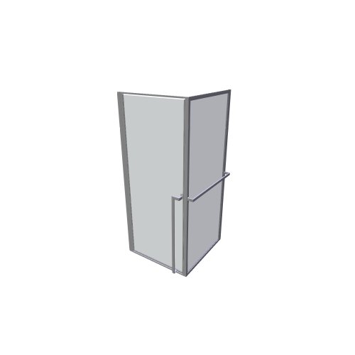 Riho / Sprchové zástěny LUCID / GD209B090 LUCID GD201 90x90 - (945x950x2000)