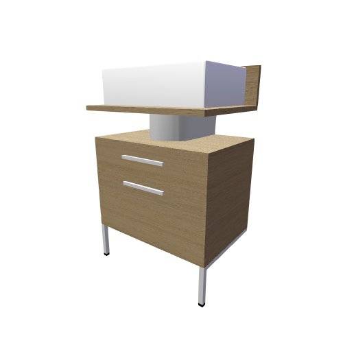 Sanitec / Kolo Keramik und Möbel / 89070 89067 99040 - (580x430x889)