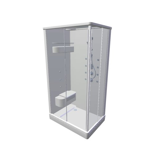Sanitec / Kolo Massage-Boxen Enjoy / MKDP80L - (1154x804x2250)
