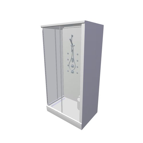 Sanitec / Kolo Massage-Boxen Enjoy / MKDP80R - (1154x804x2250)