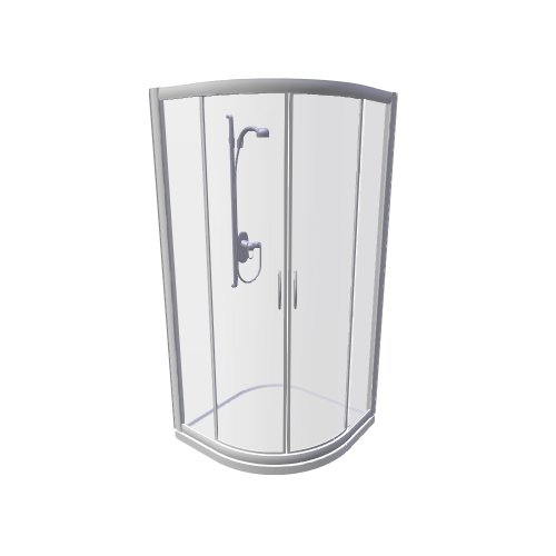Sanitec / Kolo Sprchové kouty / LKPG90 XBN0490 - (900x900x1960)