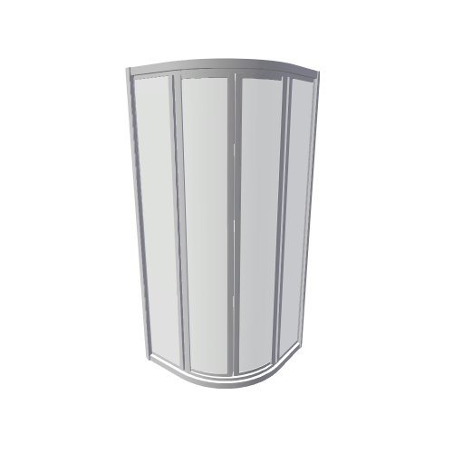 Sanitec / Kolo Sprchové kouty / RKPF80 - (799x799x1850)