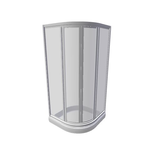 Sanitec / Kolo Sprchové kouty / RKPF90222 - (900x900x1949)