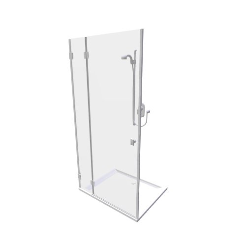 Sanitec / Kolo Sprchové kouty / FDRF10L XBK07100 - (999x800x2000)