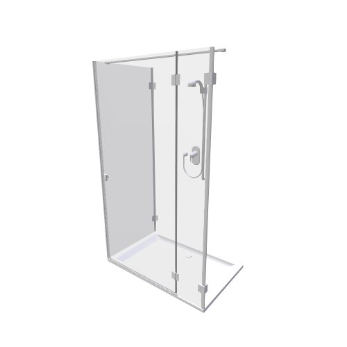 Sanitec / Kolo Duschkabinen / FDSF12R FSKX80 XBP0780 - (1200x800x2000)