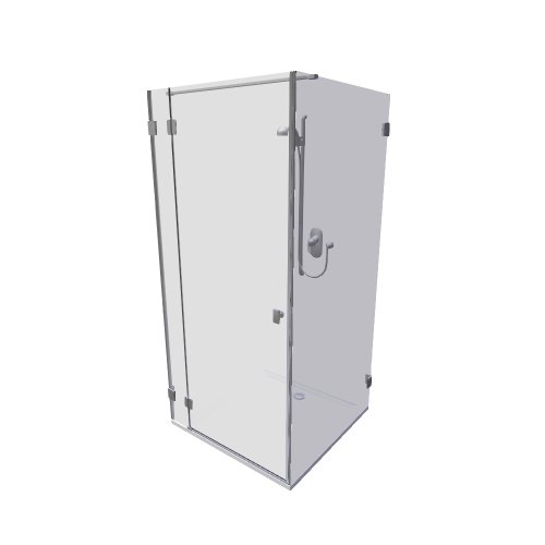 Sanitec / Kolo Duschkabinen / FSKX10 XBK0710 - (1020x1020x2149)