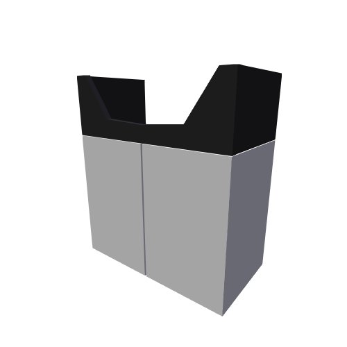 Sanitec / Keramag Keramik und Möbel / 871000 - (600x320x675)