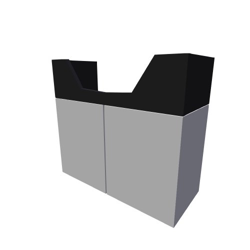 Sanitec / Keramag Keramik und Möbel / 871015 - (750x320x675)