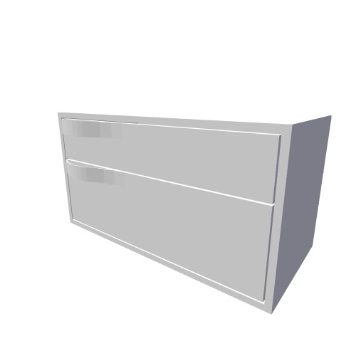 Sanitec / Keramag Keramik und Möbel / 877080 - (850x450x450)