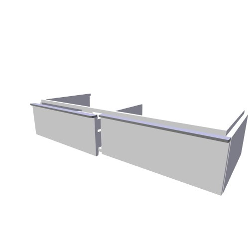 Sanitec / Keramag Keramik und Möbel / 840220 - (1190x517x240)