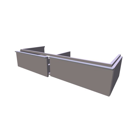 Sanitec / Keramag Keramik und Möbel / 840222 - (1190x517x239)