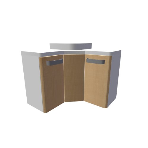 Sanitec / Keramag Keramika a nábytek / 881056 - (539x539x469)