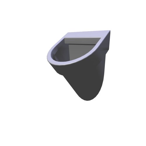 Sanitec / Keramag Urinale und Trennwände / 235900 - (360x329x564)