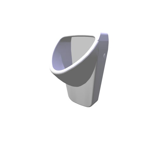 Sanitec / Keramag Urinale und Trennwände / 235300 - (360x369x610)