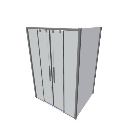 SanSwiss / Pur light S / Pls4 1400 + plst 1200 d - (1396x1195x2000)