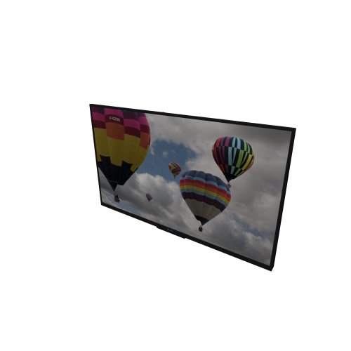 Allgemeine Gegenstände - Innenraum / Heim-elektro / Tv55inch-wall - (1240x116x734)