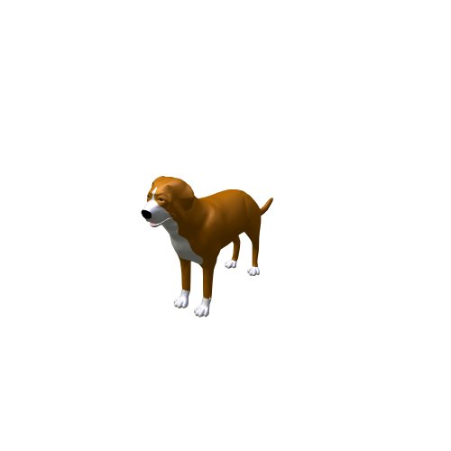 Allgemeine Gegenstände - andere / Tiere / Dog1 - (544x755x468)