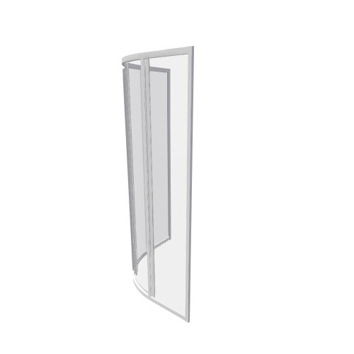 Teiko / Dusch Screens  / SKKH 2 90 R55 - (900x900x1850)
