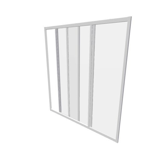 Teiko / Dusch Screens  / VZP 2 120 - (1201x60x1352)