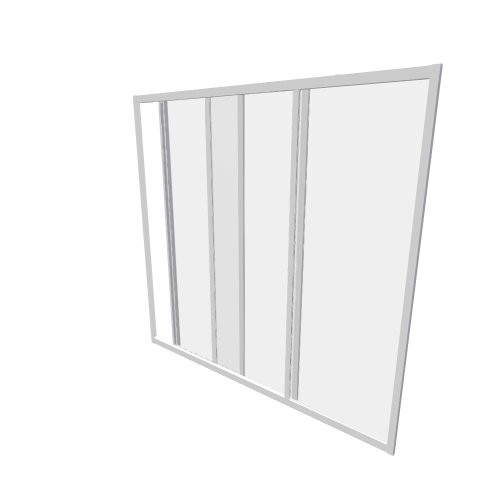 Teiko / Dusch Screens  / VZP 2 140 - (1402x60x1352)