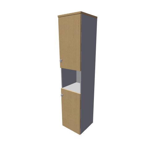 Top Office / SMART cabinets / S418C3SX - (400x440x1824)