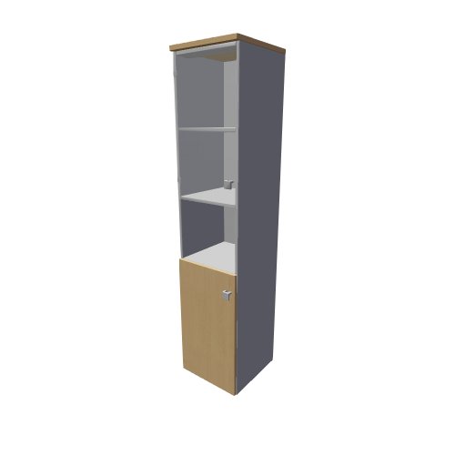 Top Office / SMART cabinets / S418C4DX - (400x440x1824)