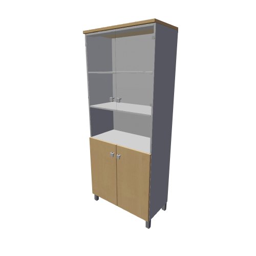 Top Office / SMART+skříňky / S819C4 - (800x440x1903)